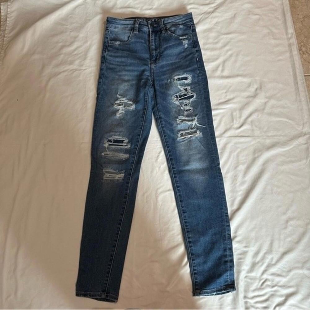 American eagle high waist skinny jeans size 2